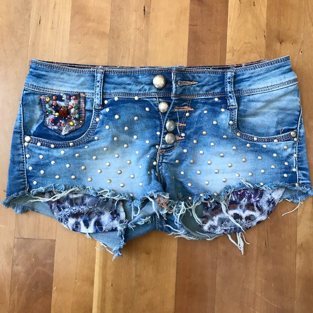 Denim Cutoffs from Italy